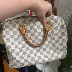 Louis Vuitton damier azur speedy 30
